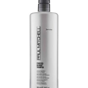 Paul Mitchell Forever Blonde Shampoo, Hydrates + Repairs, For Blonde Hair, 24 fl. oz. - Image 1