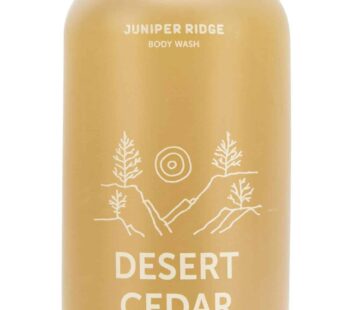 JUNIPER RIDGE Desert Cedar Body Wash – All-Purpose Liquid Castile Soap, Multi-Use Body Wash, Shampoo, Hand Wash, Face Wash, Clean, Vegan, Paraben Free