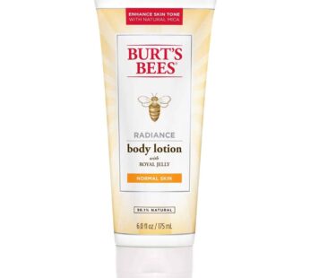 Burt’s Bees Radiance Body Lotion, 6 Fl Oz