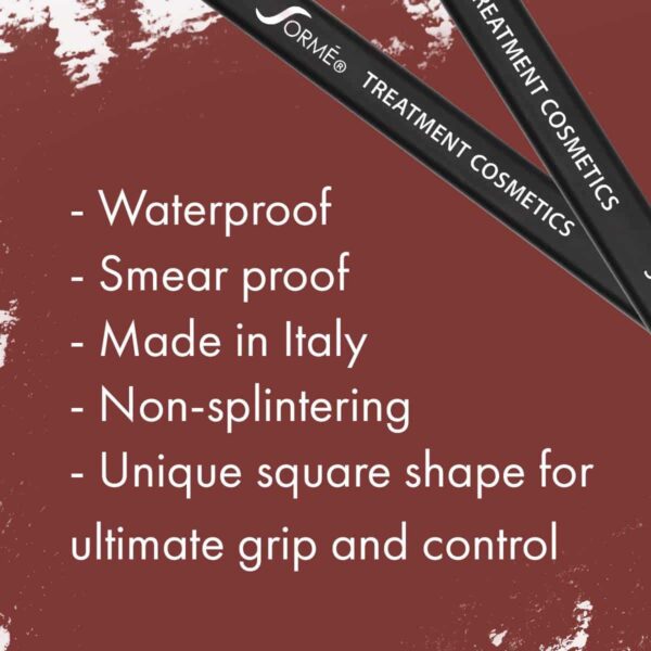 Sorme Waterproof Lip Liner - Non-splintering Smearproof Lip Liner - Revitalizing with Lecithin, Vitamins C and E - Image 2