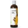 Castor Oil Pure Carrier Oil Cold Pressed Castor Oil for Essential Oils Mixing Natural Skin Moisturizer Body Face, Caster Oil, Eyelashes Eyebrows Growt