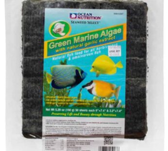 Ocean Nutrition Seaweed Selects Green Marine Algae 50-Sheets 5.29-Ounces (150 Grams)