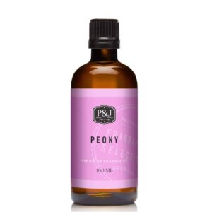 P&J Trading Fragrance Oil | Peony Oil 100ml - Candle Scents for Candle Making, Freshie Scents, Soap Making Supplies, Diffuser Oil Scents - Image 1