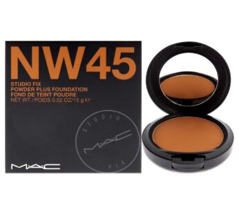 MAC Studio Fix Powder Plus Foundation, NW45, 0.52 Fl Oz (Pack of 1) (MACM51048)