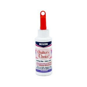 BEACON Quilter's Choice Basting Glue - Perfect for Quilting Projects, No Pinning or Stitching Needed and Fully Washable After 24 Hours, 2-Ounce - Image 1