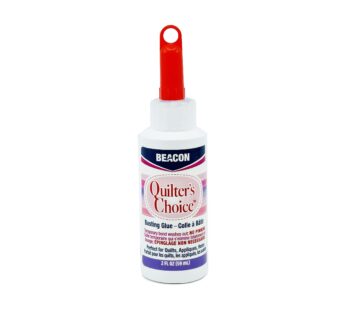 BEACON Quilter’s Choice Basting Glue – Perfect for Quilting Projects, No Pinning or Stitching Needed and Fully Washable After 24 Hours, 2-Ounce