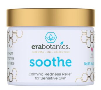 Era Organics Cream Redness Relief Moisturizer- Soothing Redness Relief for Face with Manuka Honey, MSM, Chamomile – Calming Moisturizer for Face – Red
