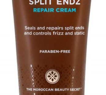 Argan Magic Split Endz Cream – Instantly Binds Frayed and Separated Ends While Preventing Future Breakage | Controls Frizz | Made in USA, Paraben Free