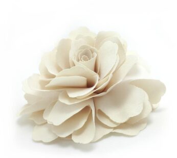 Meilliwish Camellias Flower Hair Clip and Brooch Pin 1 PCS(Cream) (A74)