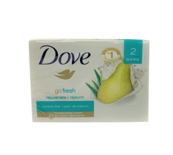 Dove Go Fresh Beauty Bar Pear and Aloe Vera, 2 Count