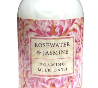Greenwich Bay Rosewater Jasmine, Foaming Milk Bath with Buttermilk, Shea Butter and Cocoa Butter 16 oz