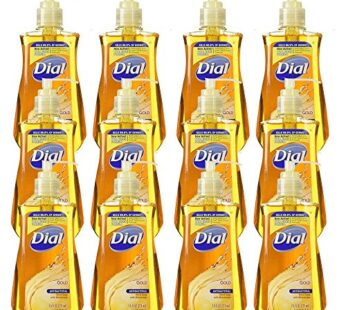 Dial Antibacterial Hand Soap With Moisturizer, Gold, 7.5-oz. (12 Pack)