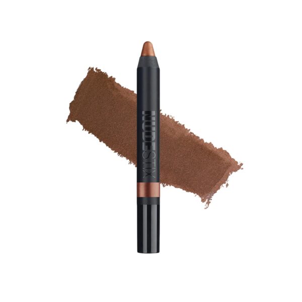Nudestix Magnetic Luminous Eye Color Pencil, Eyeshadow + Eyeliner + Eyelid Primer + Highlighter Stick, Satin Finish Cream Makeup, Long Lasting, Waterp