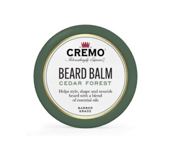 Cremo Styling Beard Balm, Forest Blend, Nourishes, Shapes And Moisturizes All Lengths Of Facial Hair, 2 Ounce (Packaging May Vary)