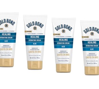 Gold Bond Ultimate Healing Skin Therapy Cream, Aloe 5.50 oz (Pack of 4)