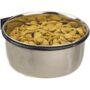 ProSelect 8-Ounce Stainless Steel Coop Cups for Pet Food ? Pet Bowls Attaches Securely to Cage with Plate and Wingnut