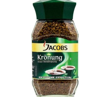 Jacobs Kronung Instant Coffee 200 Gram / 7.05 Ounce (Pack of 6)