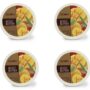 DELON Intense Moisturizing Body Butter, Mango, 4 Count