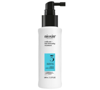 Nioxin System 3 Scalp + Hair Thickening Treatment- Serum for Damaged Hair with Light Thinning, 3.4 oz (Packaging May Vary)