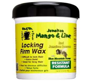 Jamaican Mango & Lime, Locking Firm Hair Wax Extra Hold With Real Beeswax & Honey, 16 Oz