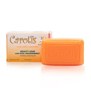 CAROT?S Beauty Soap 80gr - Formulated to Clean and Refresh Skin, with Carrot Oil, Glycerin, Beta Carotene, Vitamin A, and Olive Oil - Image 1