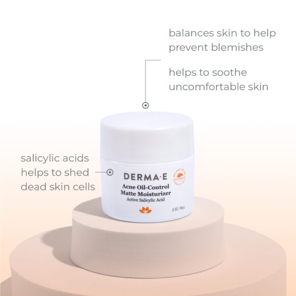 DERMA-E, Acne Rebalancing Cream Prevents Blemishes oz, 2 Ounce - Image 2