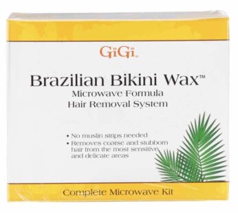 GiGi Brazilian Bikini Waxing Microwave Formula, Home Hair Removal Kit