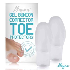 Toe Separators for Overlapping Toes Women Bunion Corrector Toe Spacers 2 Pcs. Bunion Relief Big Toe Gel Cushion Pads Big Toe Spreader Orthopedic Bunio - Image 2