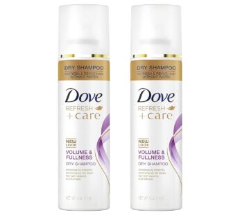 Dove Refresh+Care Invigorating Dry Shampoo 5 oz (Pack of 2)