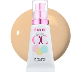 Physicians Formula Super CC, All-Over Blur CC Cream, 6651 Light/Medium, 1 oz (28 g)