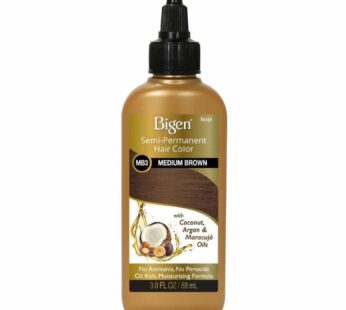 Bigen Semi Permanent Hair Color, #MB3 Medium Brown, 3 oz