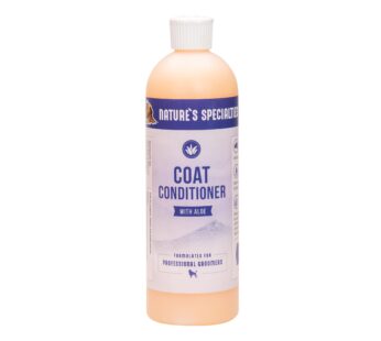 Nature’s Specialties Coat Conditioner with Aloe for Pets, Natural Choice for Professional Groomers, Strengthening & Revitalizing, Made in USA, 16 oz