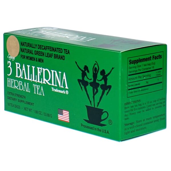 3 Ballerina Diet Tea Extra Strength for Men and Women (6 Boxes x 18 Bags) - Image 4