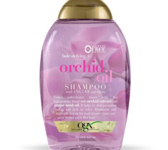 OGX Fade-Defying Orchid Oil Shampoo with UVA/UVB Sun Filters, 13 Ounces