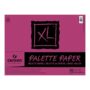 Canson Foundation Disposable Palette Pad, Coated Paper, Fold Over, 12 x 16 Inch, 40 Sheets, 12"X16", White