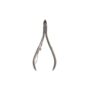 Revlon Cuticle Trimmer, Half Jaw Cuticle Remover Tool, Nail Care, High Precision Blade, Easy Grip, Stainless Steel (Pack of 1)