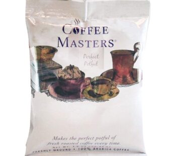 Coffee Masters Perfect Potful Butter Pecan Ground Coffee, 1.5-Ounce Packets (Pack of 12)