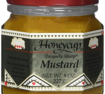 Honeycup Mustard, 8 Ounce Jar (Pack of 6)