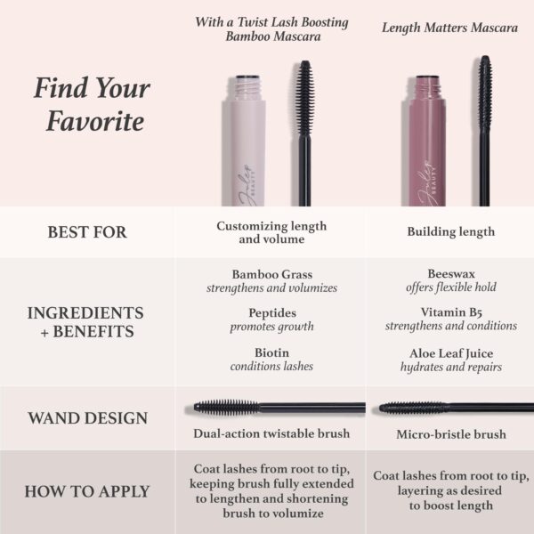 Julep With a Twist Lash Boosting Volumizing and Lengthening Mascara with Bamboo 0.24 ounces - Image 8