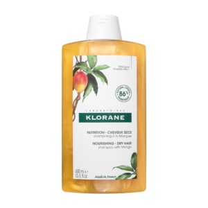 Klorane Nourishing Shampoo with Mango Butter, Moisturize and Hydrate Dry Hair, Paraben, Silicone, SLS Free, 13.5 Fl Oz - Image 1