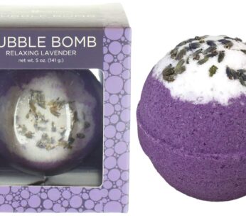 Two Sisters Lavender Bubble Bath Bombs for Women, Teens & Kids – Romantic Purple Bath Bomb – Incredible Scent, USA Made, Kids Safe Ingredients, Won’t