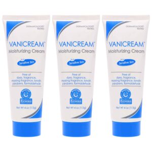 Vanicream Moisturizing Skin Cream for Sensitive Skin, 4 Oz (Pack of 3) - Image 1