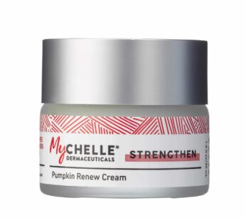 MyChelle Dermaceuticals Pumpkin Renew Cream (1.2 Fl Oz) – Daily Face Moisturizer with Pumpkin Seed Oil, Cloudberry Extract & Antioxidants – Moisturize