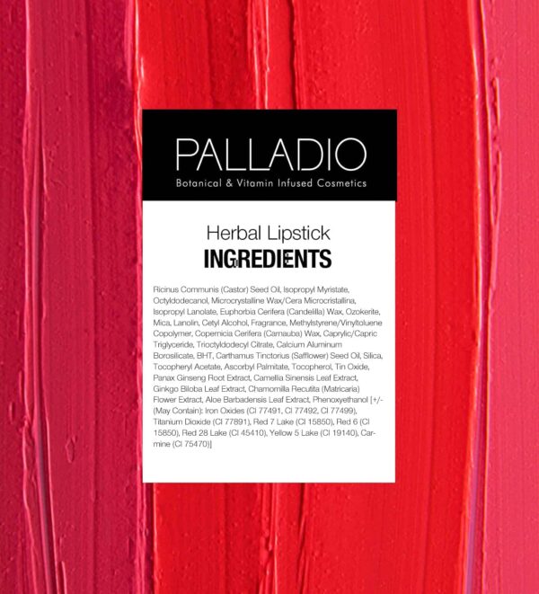 Palladio Herbal Matte Lipstick, Velvet Wine, Creamy and Full Coverage Long Lasting Matte Lipstick - Image 6