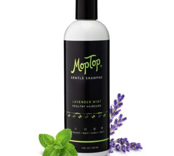 MopTop Gentle Shampoo, Salon Quality, Reduces Frizz, Cleanses Hair, All Hair Types, Sulfate & Paraben Free, Color Safe, Increases Moisture & Manageabi