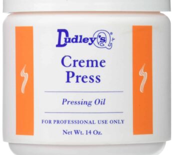 Dudley’s Creme Press Pressing Oil for Unisex, 14 Ounce