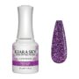 Kiara Sky Professional Nails LED UV Soak Off Gel Polish - Purple Spark G430 - 3D Glitter