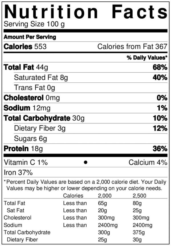 Anna and Sarah Raw Cashews in Resealable Bag 3 Lbs - Image 4
