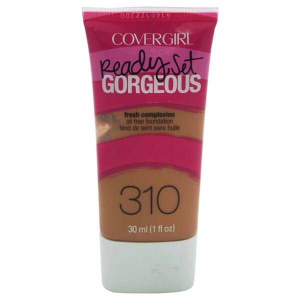 COVERGIRL Ready Set Gorgeous Foundation Classic Tan 310, 1 oz (packaging may vary)