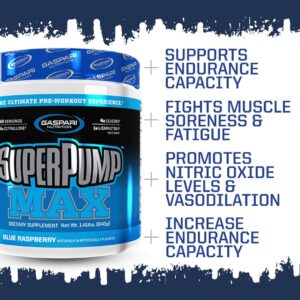 Gaspari Nutrition SuperPump MAX, The Ultimate Pre Workout Powder, Sustained Energy Preworkout, Nitric Oxide Booster, Muscle Growth, Recovery & Replenishes Electrolytes (40 Serving, Grape Cooler) - Image 4